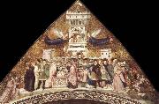 GIOTTO di Bondone Allegory of Chastity oil painting
